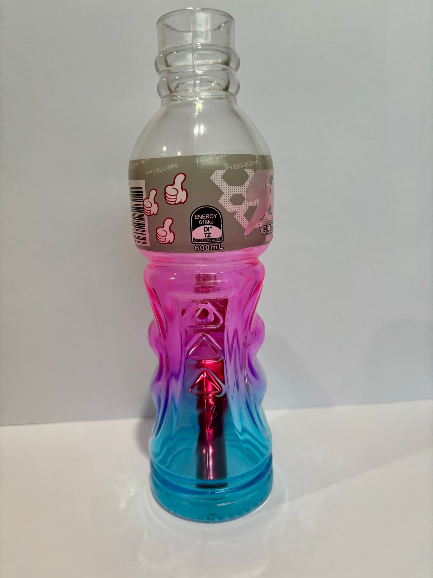 Glass Pink & Blue Gatorbeug