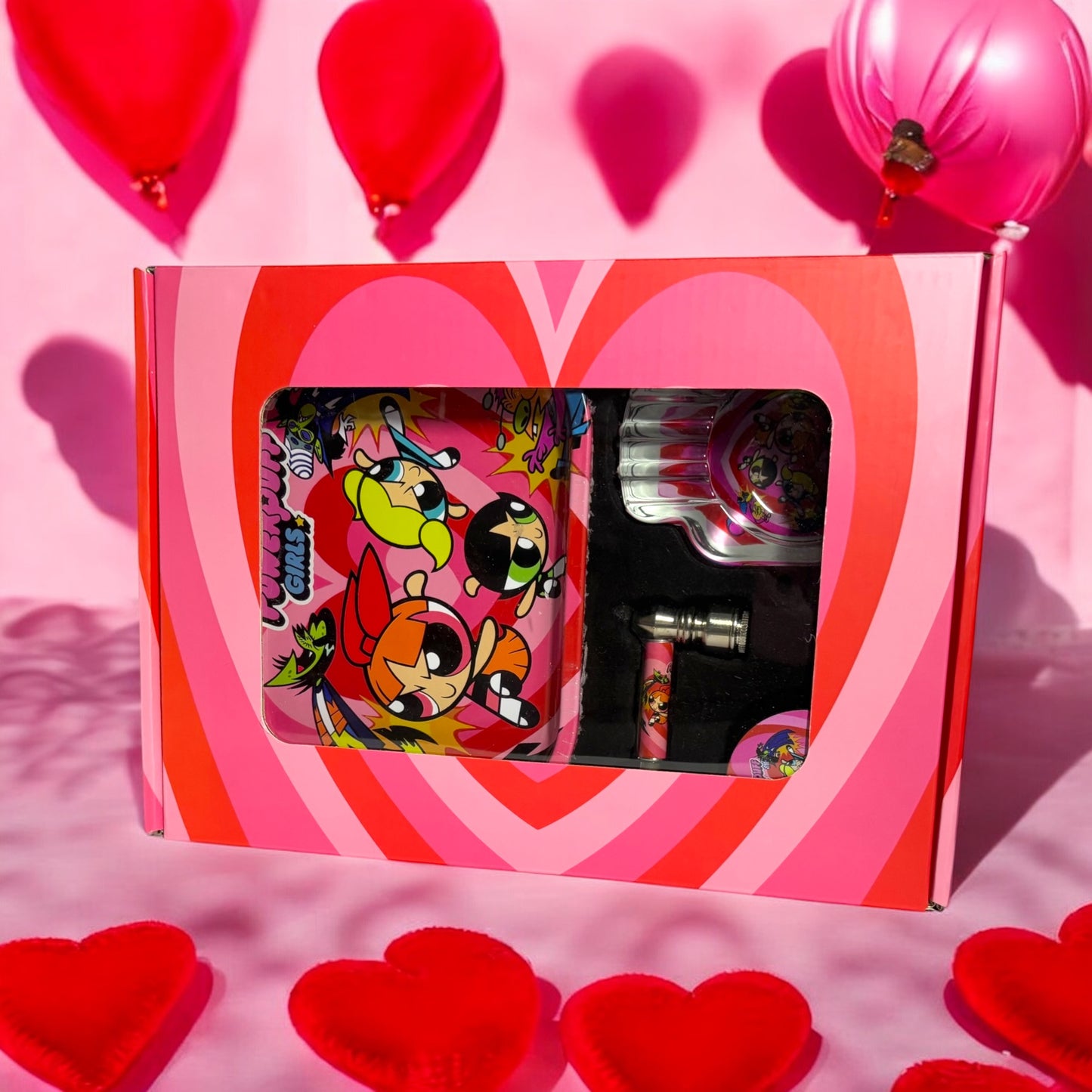4 Piece Power Puff girl Smoking Set