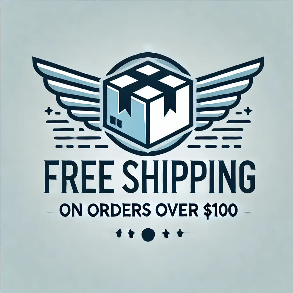 Free Shipping for orders over $100