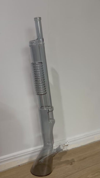 Large Shotgun Glass Bong